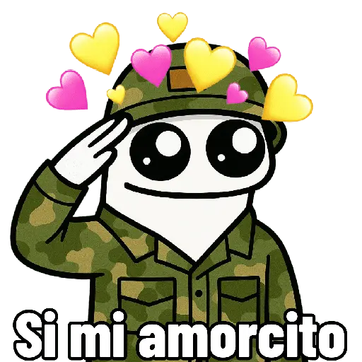 Flork soldado 🫡🩷🥰
