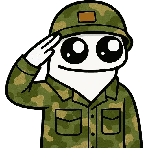 Flork soldado 🫡🩷🥰