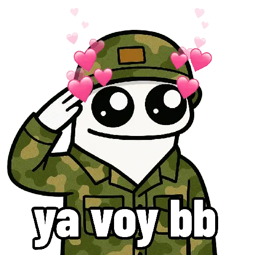 Flork soldado 🫡🩷🥰
