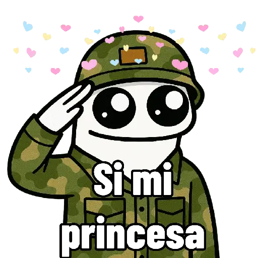 Flork soldado 🫡🩷🥰