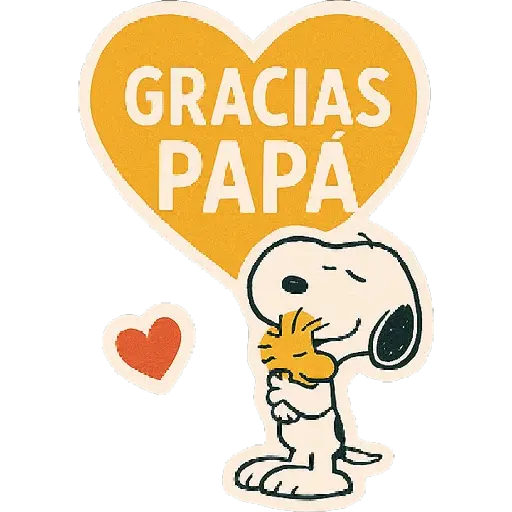 Snoopy Día del Padre ✨💗