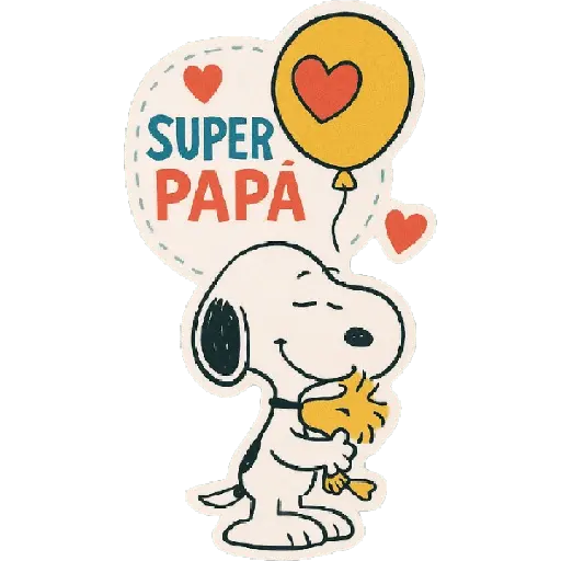 Snoopy Día del Padre ✨💗