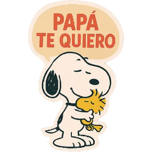 Snoopy Día del Padre ✨💗