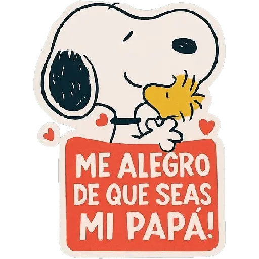 Snoopy Día del Padre ✨💗