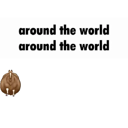 fat horse