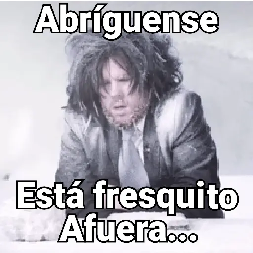 Frío 🧊🌬️❄️🌨️