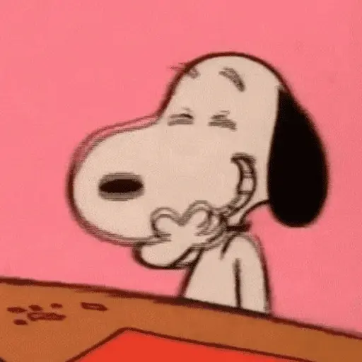 Memes do Snoopy 🤍🖤