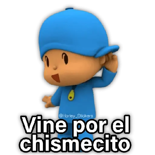 🌀 POCOYO para el grupo 🧢🩵