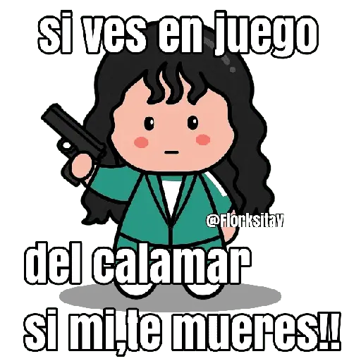 El juego del calamar 😍🖤