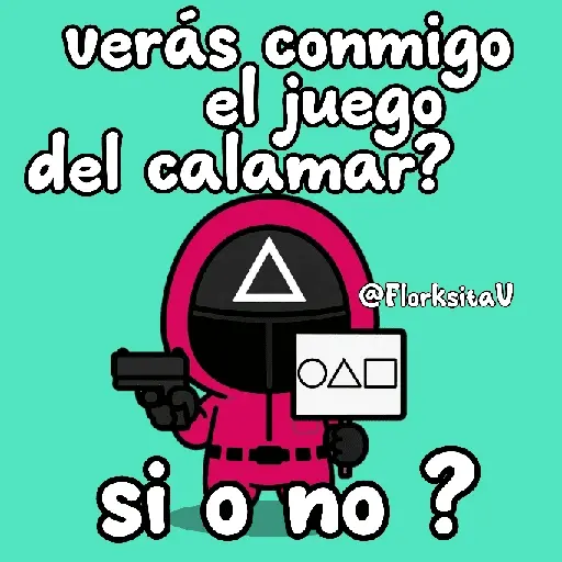 El juego del calamar 😍🖤