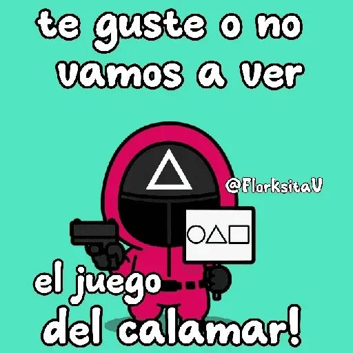 El juego del calamar 😍🖤