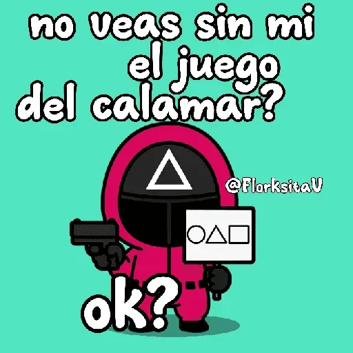 El juego del calamar 😍🖤