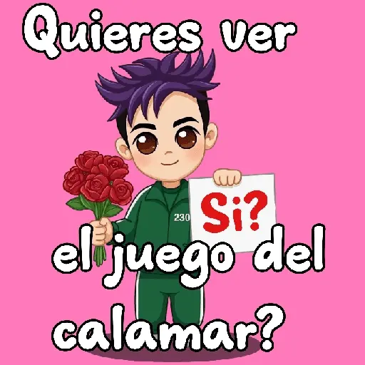 El juego del calamar 😍🖤