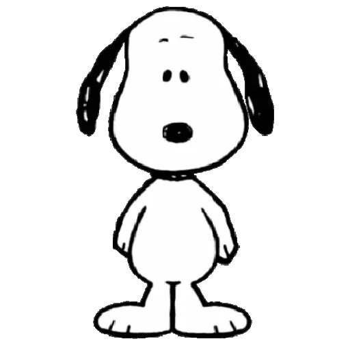 Cute Snoopy 🐾🖤