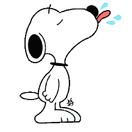 Cute Snoopy 🐾🖤