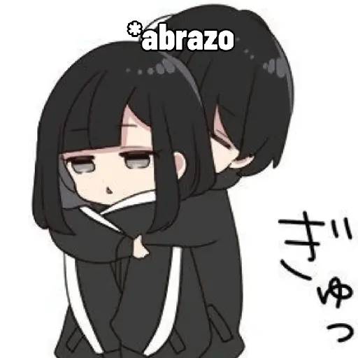 Besitos o abrazos 