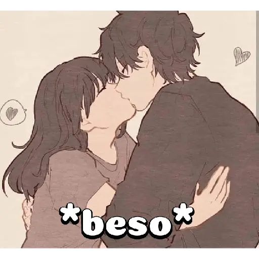 Besitos o abrazos 