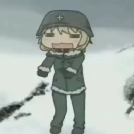 animes frio neve gelo