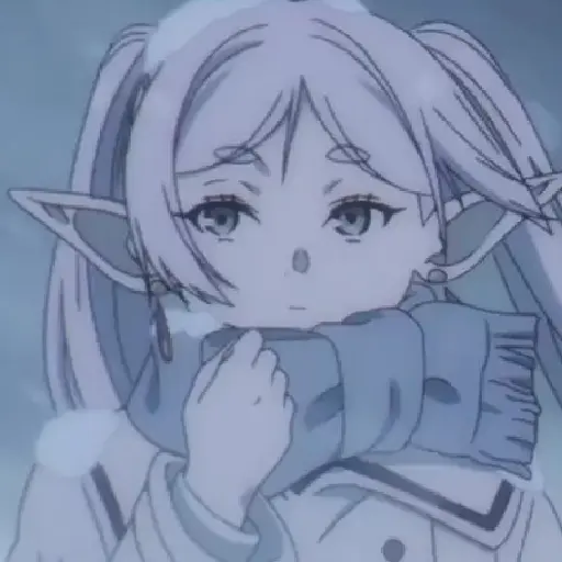 animes frio neve gelo