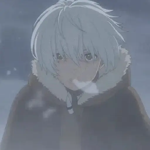 animes frio neve gelo