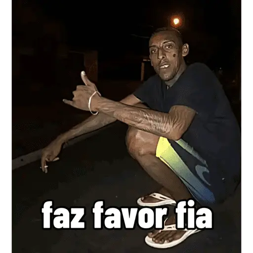 Faz favor fia julio cezar