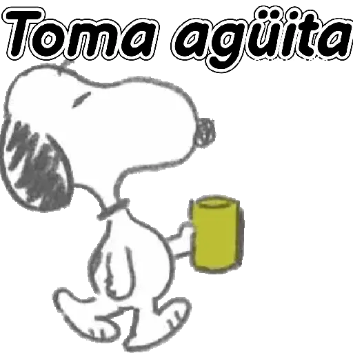 Snoopy animado frases 💬🐾🏠