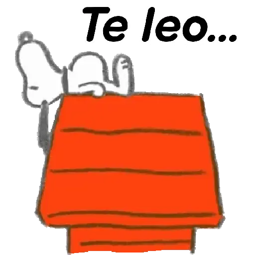 Snoopy animado frases 💬🐾🏠