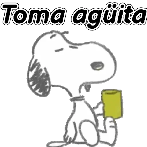 Snoopy animado frases 💬🐾🏠 preview
