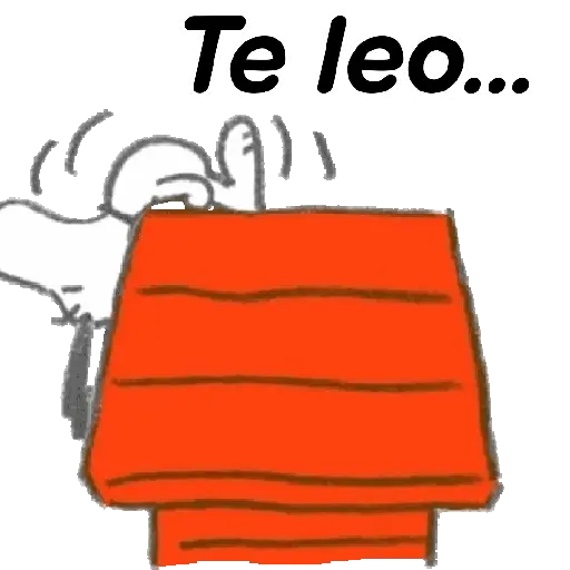 Snoopy animado frases 💬🐾🏠 preview
