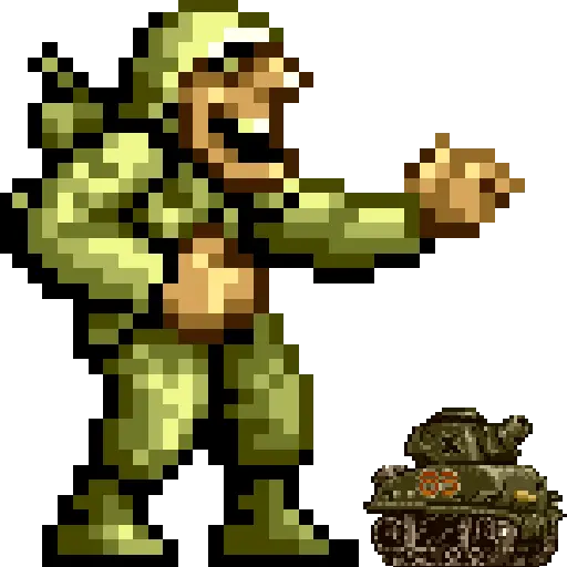 Metal Slug Sticker XX