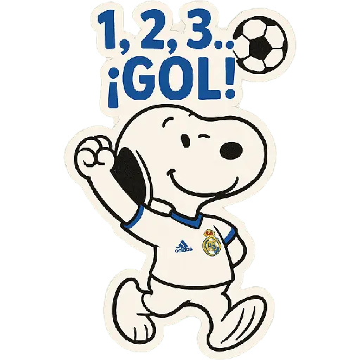 Snoopy Real Madrid ⚽✨