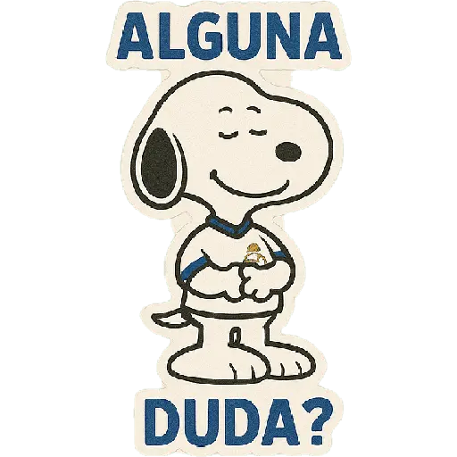 Snoopy Real Madrid ⚽✨