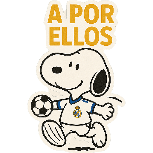 Snoopy Real Madrid ⚽✨ preview