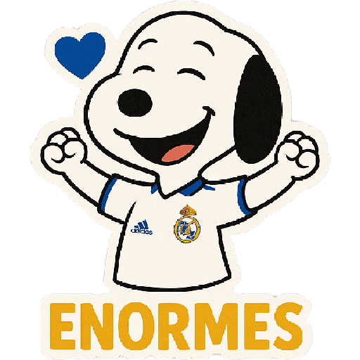 Snoopy Real Madrid ⚽✨ preview