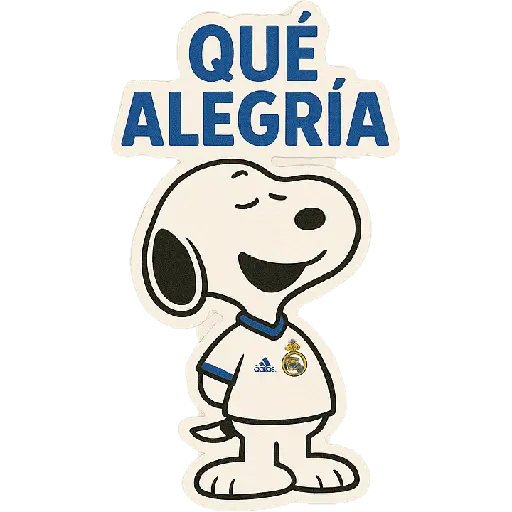Snoopy Real Madrid ⚽✨