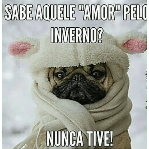 Karamba que Frio é esse 