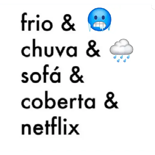 Karamba que Frio é esse 