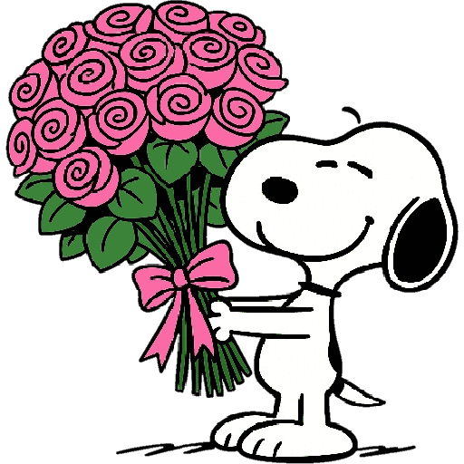 Snoopy Flowers 🌹🌹🌹 preview