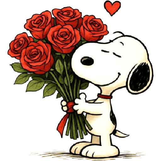 Snoopy Flowers 🌹🌹🌹 preview