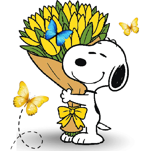 Snoopy Flowers 🌹🌹🌹 preview