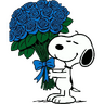 Snoopy Flowers 🌹🌹🌹