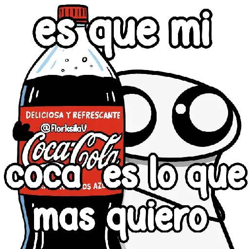 Tomando coca 😎🖤✨