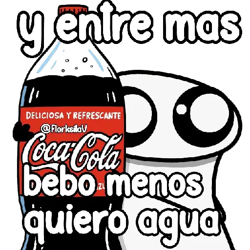 Tomando coca 😎🖤✨