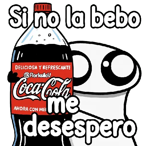 Tomando coca 😎🖤✨