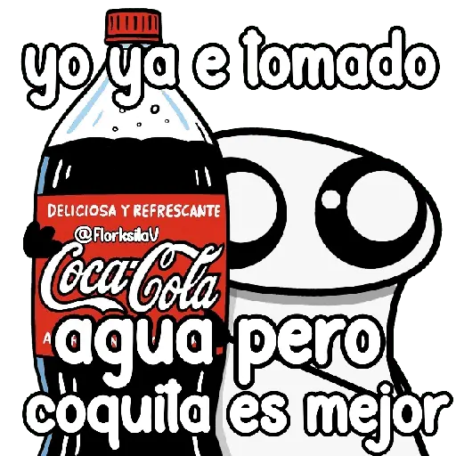 Tomando coca 😎🖤✨