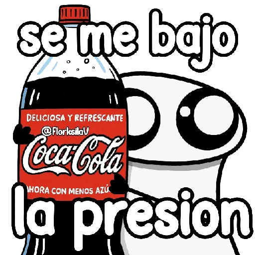 Tomando coca 😎🖤✨