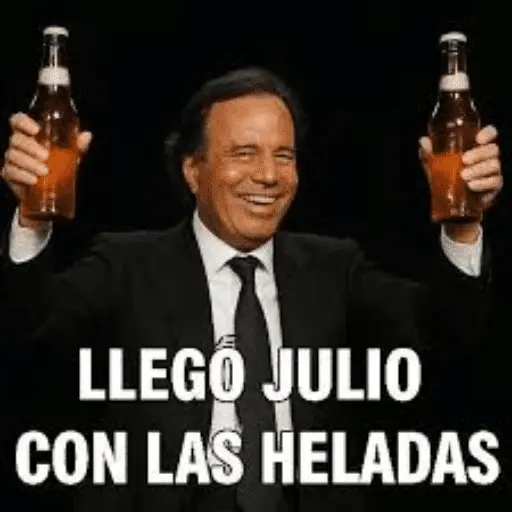 Llegó Julio(memes)📅✨