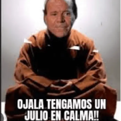 Llegó Julio(memes)📅✨