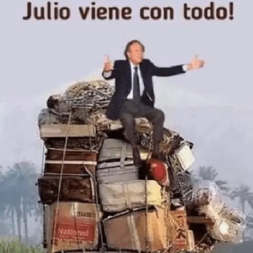 Llegó Julio(memes)📅✨