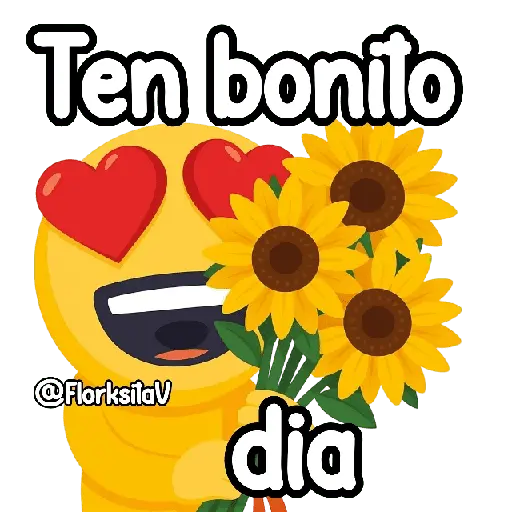 Emoji FlorksitaV 😍🌹🌻👑